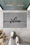 Modern Digital Printing Doormat - Welcome Written - Front Door Mat 70X45Cm