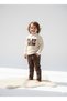 Comfortable Daily Play Day Printed Sports Themed Baby Boy & Child 3-Piece Set