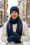Nordic Style Winter Men's Beanie Scarf Gloves Accessory Set - 2