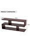 Rose Classic Modern TV Stand with Coffee Table for Laptop Computer - 3