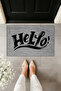 Modern Digital Printing Doormat - Hello Written - Front Door Mat 70X45Cm - 2