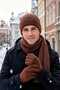 Nordic Style Winter Men's Beanie Scarf Gloves Accessory Set - 2