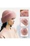 Women's Touchscreen Gloves Scarf Hat Pink Set - 2