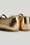 Gold Ballerina Shoes - 3