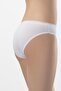 218X2 Women's 100% Cotton 2-Piece Combed Ribbed Bikini Panties-White - 2