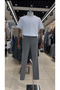 Slim Fit Lycra Fabric Pants - 2