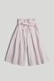 Pink Striped Culotte Trousers