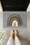 Modern Digital Printing Doormat - Bohemian Crescent - Front Door Mat 70X45Cm - 2