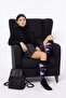 Women's Plaid Premium Knee High Socks - Brown-Purple - 2
