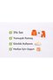 220-01-26 Baby Girl 3-Piece Set Zippered Vest Long Sleeve T-Shirt Pants 0/6 Months - 6