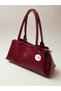 Glossy Burgundy Women's Shoulder and Arm Bag EN32 LENGTH16
