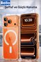 iPhone 17 Pro Max Compatible Transparent Case Magsafe Supported Protective Silicone Cover Tm-11 - 6