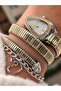 Snake Watch, Valentine's Day Gift in Stylish Gift Package Women's Watch, White Dial - 3
