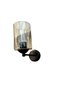 Black Chrome Wall Sconce with Glass Ball - 2