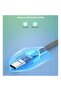كابل نايلون مغناطيسي من نوع USB-C إلى USB-C، بقدرة 100 واط وطول 1.2 متر - رمادي - 2