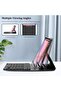 Wireless Bluetooth Keyboard, Multi-Angle Stand, PU Leather Folio Cover for Galaxy Tab S11 11 inch - 2