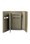 Genuine Leather Khaki Stylish Wallet - 4