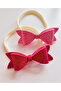 Sparkle Hearts Glitter Baby Bandana – Party & Everyday Hair Accessory - 2