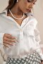 Polka Dots Pant and White Shirt Two Piece Set | Executive Edit - 2