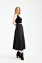 Women's Scuba Diving Fabric Long Bell Skirt - Suitable for Hijab Stretch Fabric Flexible Waist - 4