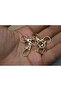 0.8 cm Fish Hook Light (Gold) - Metal Bag and Wallet Hanger Clip - 200 Pcs - 4