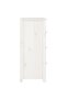 Sideboard White 70x35x80 cm Solid Wood Pine - 5