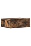 Floating Nightstands 2 pcs Smoked Oak 40x30x15cm Engineered Wood - 4