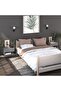 Wall-mounted Bedside Cabinets 2 pcs Concrete Grey