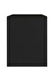 Bedside Cabinets 2 pcs Black 40x30x40 cm Engineered Wood - 6