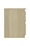 Bedside Cabinets 2 pcs Sonoma Oak 30x30x40 cm Engineered Wood - 5