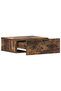 Floating Nightstands 2 pcs Smoked Oak 40x30x15cm Engineered Wood - 5