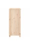 Sideboard 70x35x80 cm Solid Wood Pine - 4