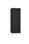 TV Cabinets 2 pcs Black 30.5x30x90 cm Engineered Wood - 3