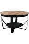 Coffee Table Ø68x43 cm Rough Mango Wood - 6