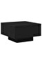 Coffee Table Black Oak 55 x 55 x 31 cm - 4