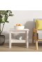 Coffee Table White 45x45x40 cm Solid Wood Pine