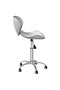Swivel Dining Chairs 6 pcs White Faux Leather - 2