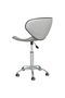 Swivel Dining Chairs 6 pcs White Faux Leather - 4