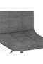 Swivel Dining Chairs 2 pcs Light Grey Fabric - 7