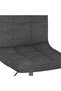 Swivel Dining Chairs 2 pcs Dark Grey Fabric - 7