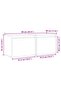 Wall Cabinets 2 pcs 45x30x35 cm Solid Pinewood - 3