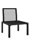 Garden Chair with Cushions Black and Grey Poly Rattan - 5