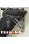Hanging Table For Study Wall-Mounted Drop-Leaf Table，Solid Wood Folding - 4