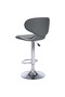 Bar Stools 2 pcs Grey Faux Leather - 5
