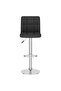 Bar Stools 2 pcs Black Fabric - 2