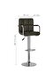 Bar Stool Brown Faux Leather - 8