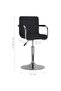 Bar Stool Black Fabric - 3