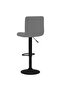 Bar Stools 2 pcs Dark Grey Velvet - 5