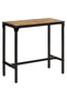 Bar Table 110x55x107 cm Solid Rough Wood Mango - 2