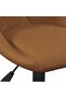 Bar Stool Brown Velvet - 6